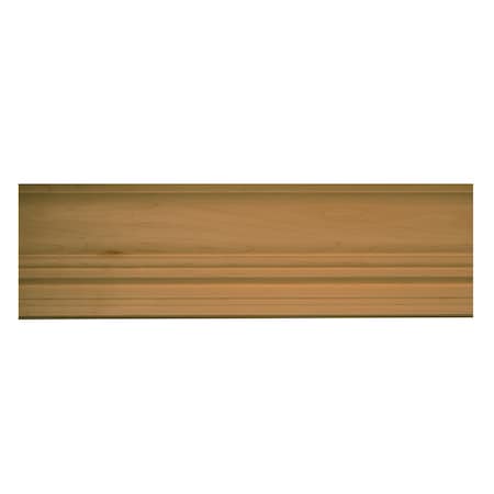 Osborne Wood Products 3 3/4 x 3 3/16 x 96 Classic Cabinet Crown Molding (For Insert) in Hard 74653.96HM